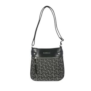 Fiorelli Crossbody Bag - Black Monogram Parttern